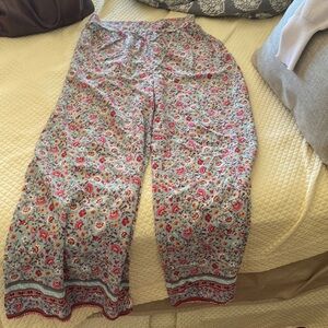 Francesca’s flower pants